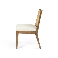 Stefania Armless Cane Dining Chair - Toasted Parawood -Professional Furniture And Kitchen Supplies Store 100054 006 SID 1