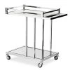 Eichholtz Beverly Hills Trolley - Polished Stainless Steel -Professional Furniture And Kitchen Supplies Store 104872
