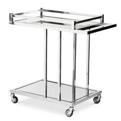 Eichholtz Beverly Hills Trolley - Polished Stainless Steel