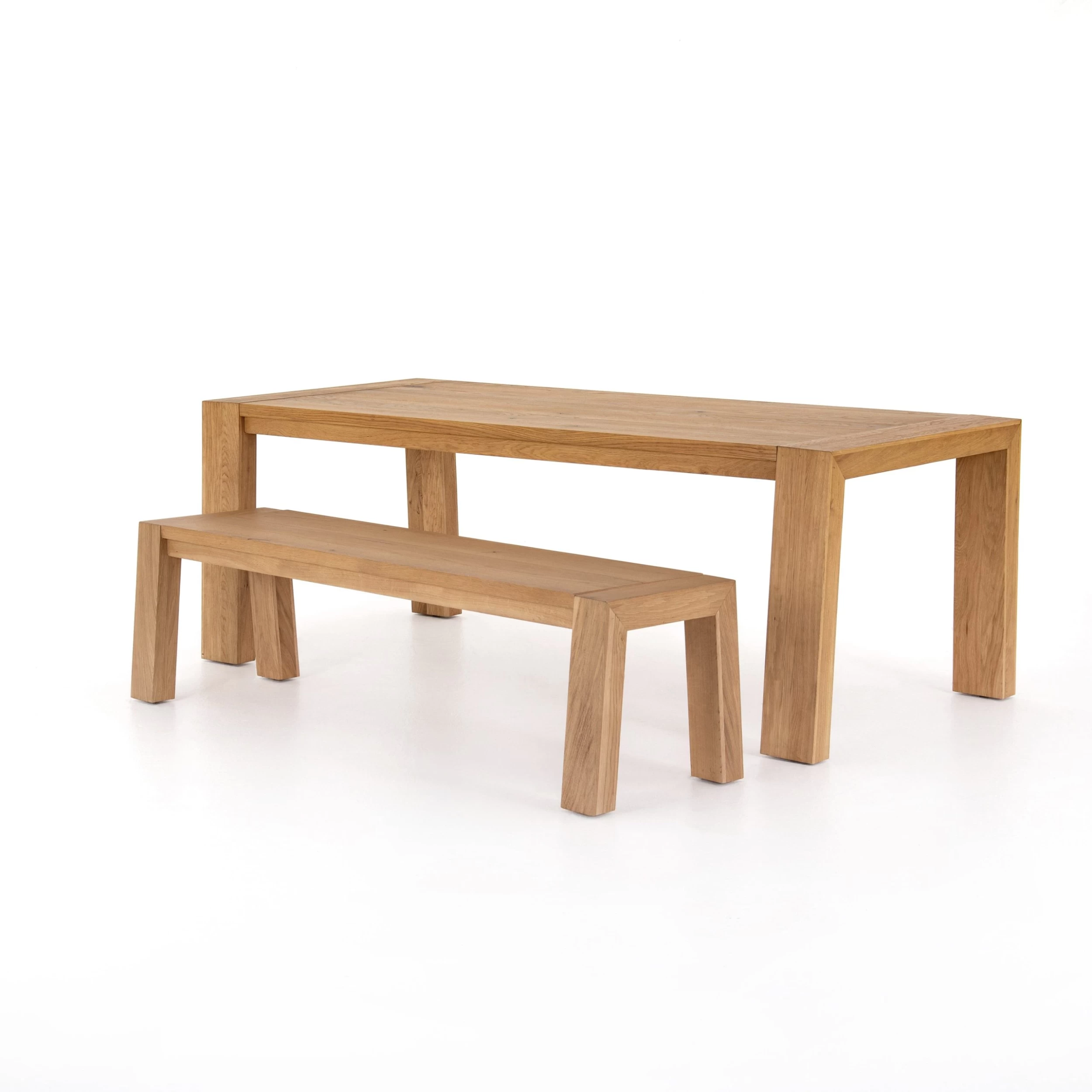 Caprita Dining Table - Light Oak Resin 5 Caprita Dining Table - Light Oak Resin - Image 3
