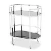 Eichholtz Townhouse Trolley - Polished Stainless Steel -Professional Furniture And Kitchen Supplies Store 108994