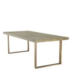 Eichholtz Remington 230cm Dining Table - Beige & Gold -Professional Furniture And Kitchen Supplies Store 111460 2