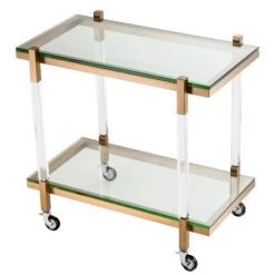 Eichholtz Royalton Trolley - Brushed Brass -Professional Furniture And Kitchen Supplies Store 112363 1 1