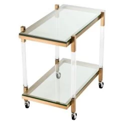 Eichholtz Royalton Trolley - Brushed Brass -Professional Furniture And Kitchen Supplies Store 112363 2 1