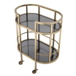 Eichholtz Townhouse Trolley - Brushed Brass 10 Eichholtz Townhouse Trolley - Brushed Brass -Professional Furniture And Kitchen Supplies Store 113192 2