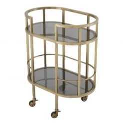 Eichholtz Townhouse Trolley - Brushed Brass 11 Eichholtz Townhouse Trolley - Brushed Brass -Professional Furniture And Kitchen Supplies Store 113192 3