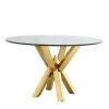 Eichholtz Triumph Dining Table - Gold