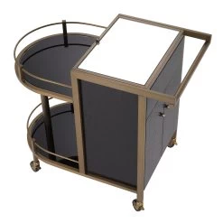 Eichholtz Trolley Bellini - Brushed Brass Finish -Professional Furniture And Kitchen Supplies Store 116088 2 1 1