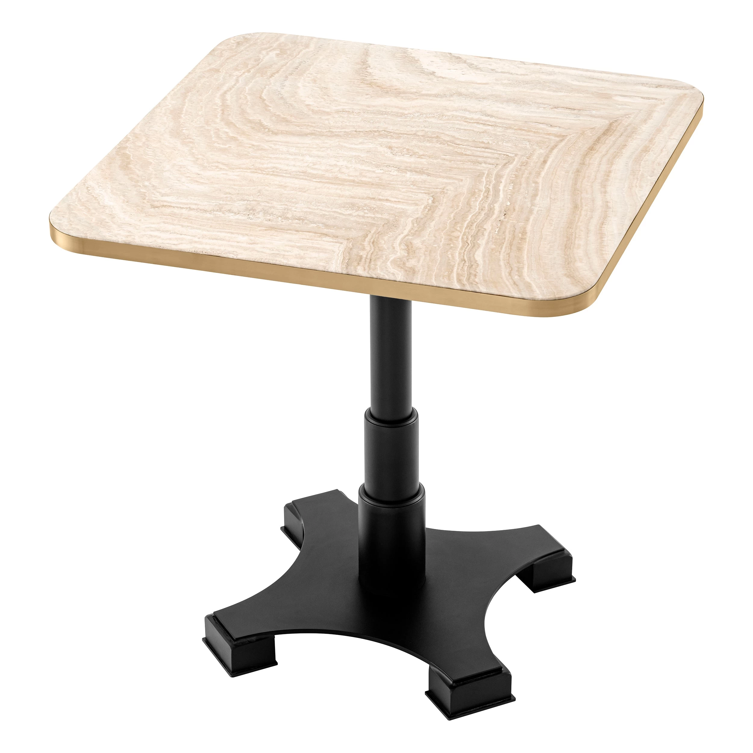 Eichholtz Dining Table Avoria Square - Travertine 5 Eichholtz Dining Table Avoria Square - Travertine - Image 3