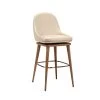 Interlude Home Harper Swivel Bar Stool - Available In 2 Colors -Professional Furniture And Kitchen Supplies Store 145207