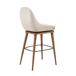 Interlude Home Harper Swivel Bar Stool - Available In 2 Colors -Professional Furniture And Kitchen Supplies Store 145207 04