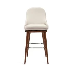 Interlude Home Harper Swivel Bar Stool - Available In 2 Colors -Professional Furniture And Kitchen Supplies Store 145208 02