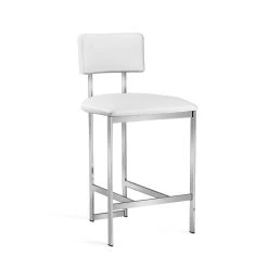 Interlude Home Landon Counter Stool - Available In 2 Colors -Professional Furniture And Kitchen Supplies Store 149918