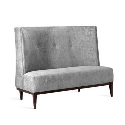 Interlude Home Chloe Banquette - Available In 6 Colors -Professional Furniture And Kitchen Supplies Store 199007 4 chloe grey feather wood banquette chair 10 7df8075c 2435 4cab a3d6 4ef22bb20127