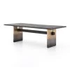 Justina Dining Table-Worn Black -Professional Furniture And Kitchen Supplies Store 223086 005 PRM 1