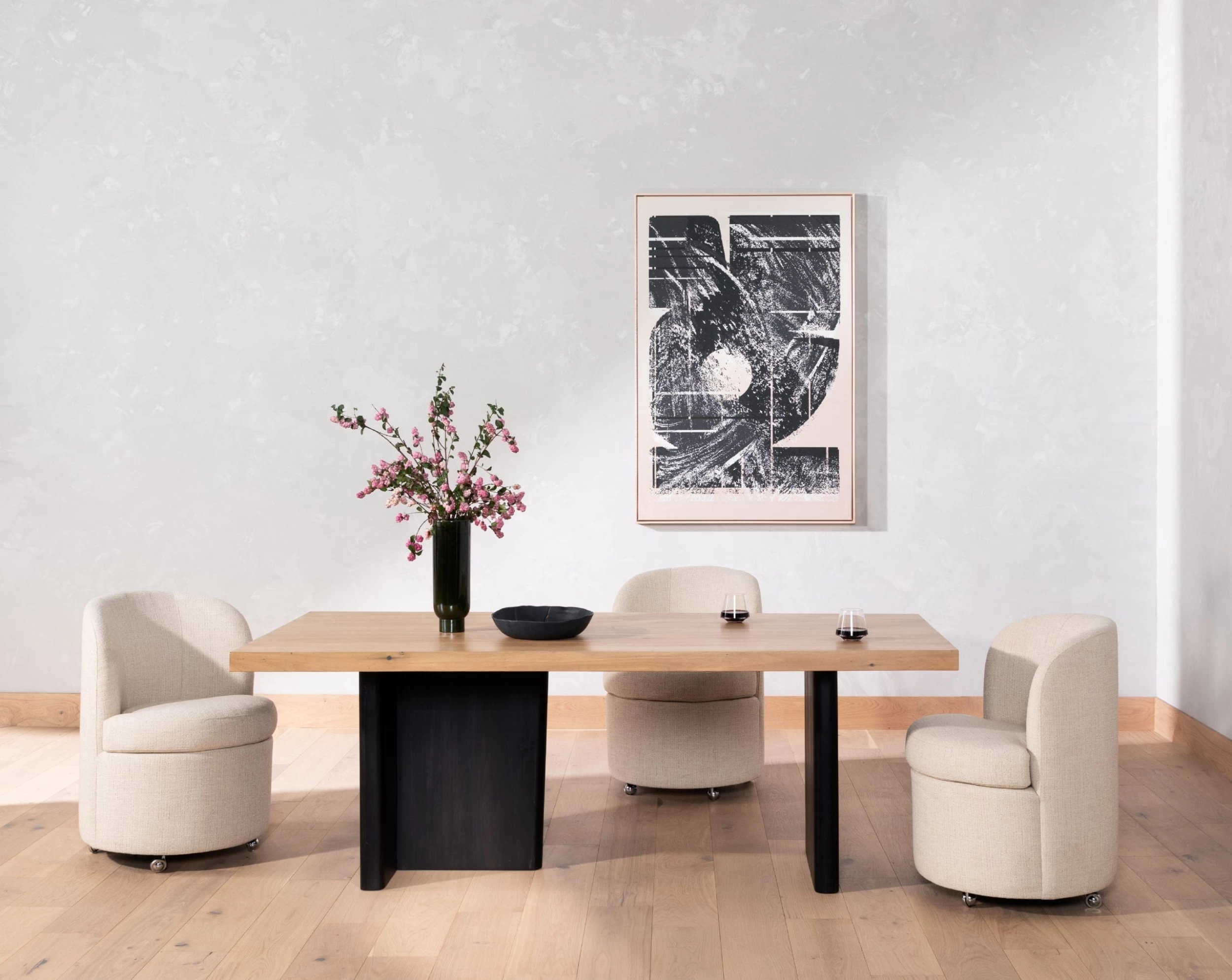 Galenna Dining Chair - Cream 4 Galenna Dining Chair - Cream - Image 2