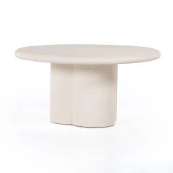 Spiridon Dining Table - Plaster Molded Concte