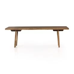 Ursula Dining Table - Rustic Oak Veneer -Professional Furniture And Kitchen Supplies Store 226302 001 FRT 1