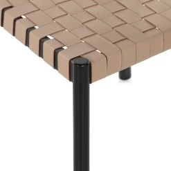 Dillon Dining Chair - Black & Almond Leather Blend -Professional Furniture And Kitchen Supplies Store 226492 001 DET 3