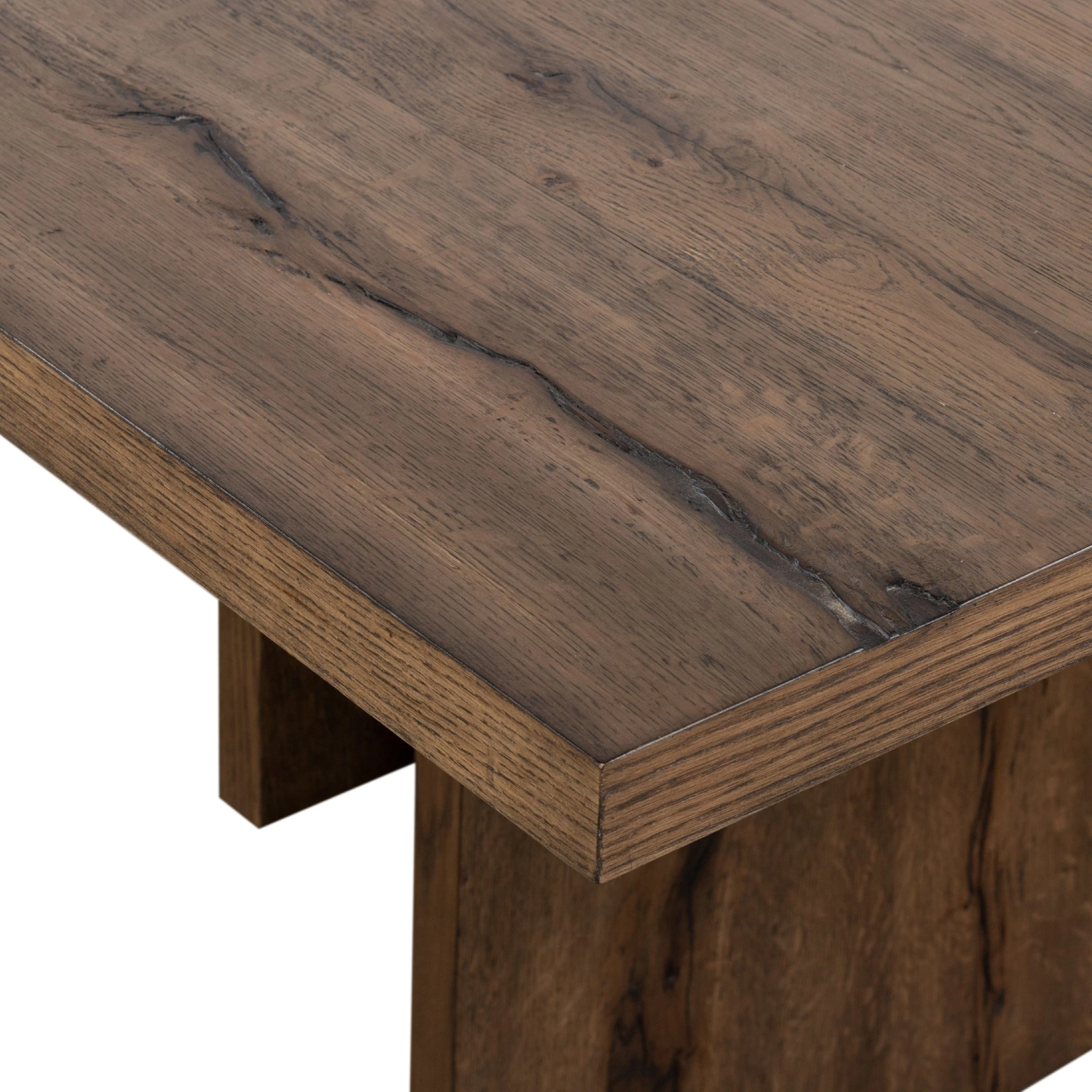 Bendeac Dining Table - Rustic Fawn Veneer 8 Bendeac Dining Table - Rustic Fawn Veneer - Image 6