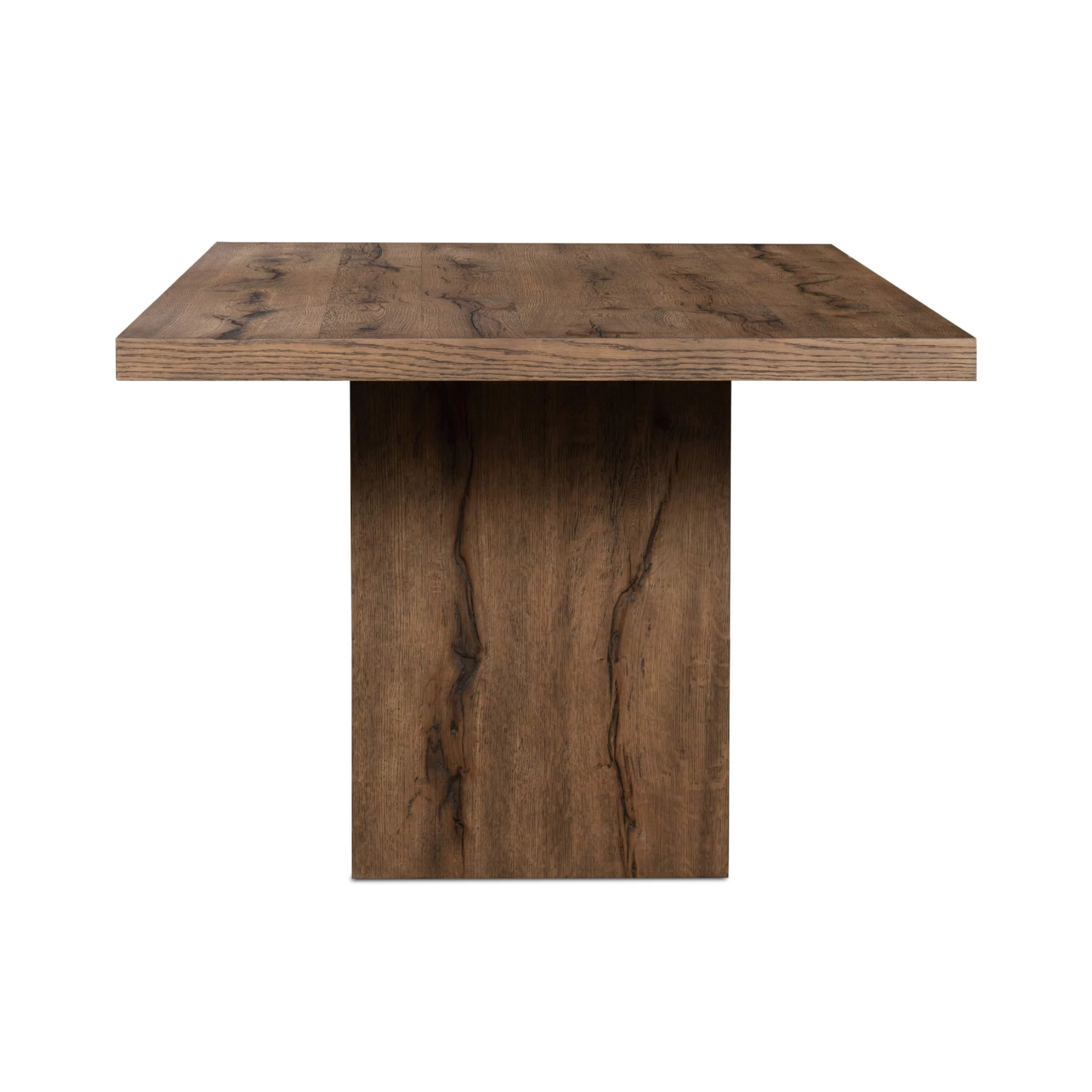 Bendeac Dining Table - Rustic Fawn Veneer 7 Bendeac Dining Table - Rustic Fawn Veneer - Image 5