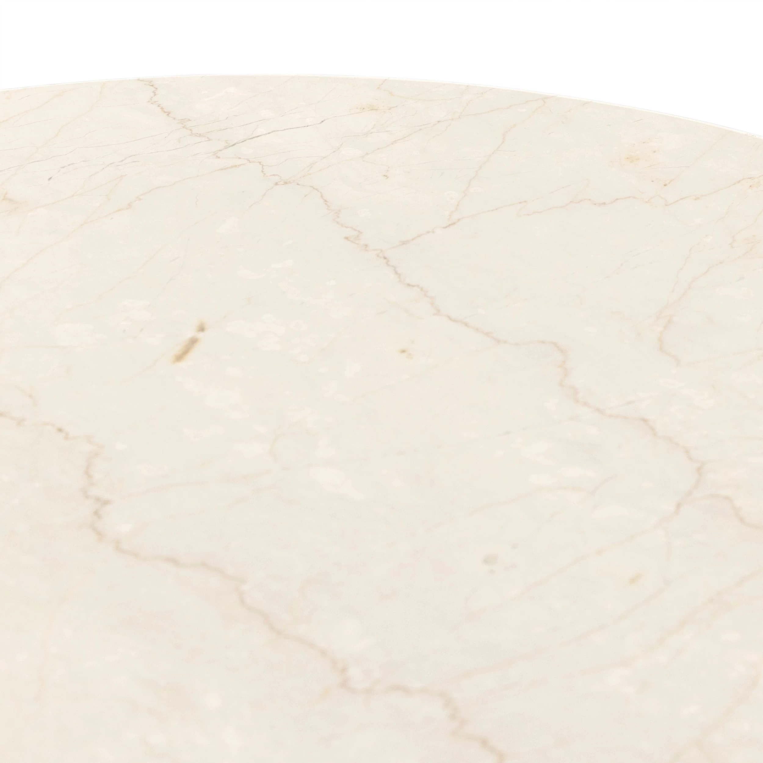 Braxton Oval Dining Table - Cream Marble 9 Braxton Oval Dining Table - Cream Marble - Image 7