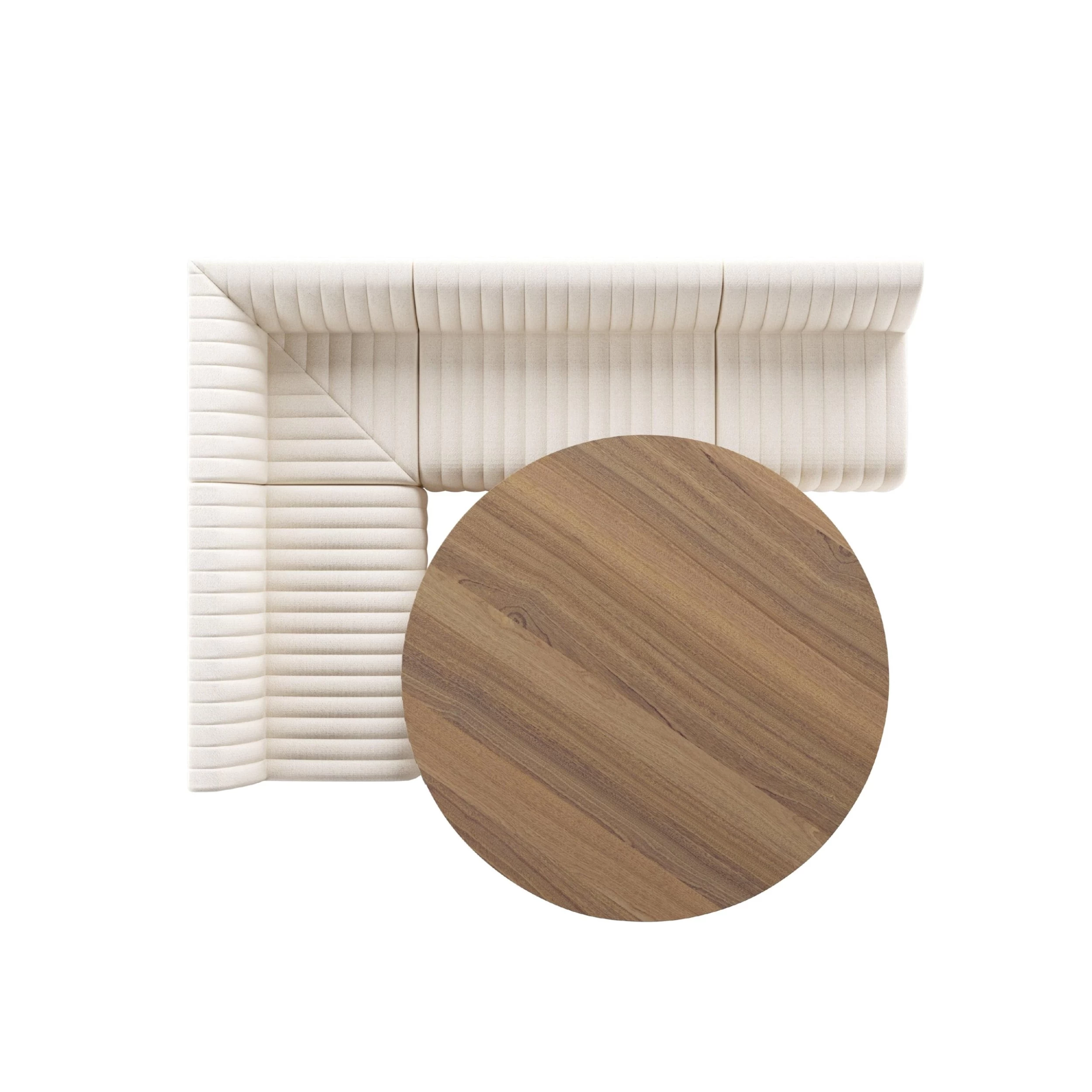 Aleodor Dining Banquette L Shape 91.5" 4 Aleodor Dining Banquette L Shape 91.5" - Image 2