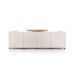 Aleodor Dining Banquette U Shape 106" -Professional Furniture And Kitchen Supplies Store 231701 001 BCK 1