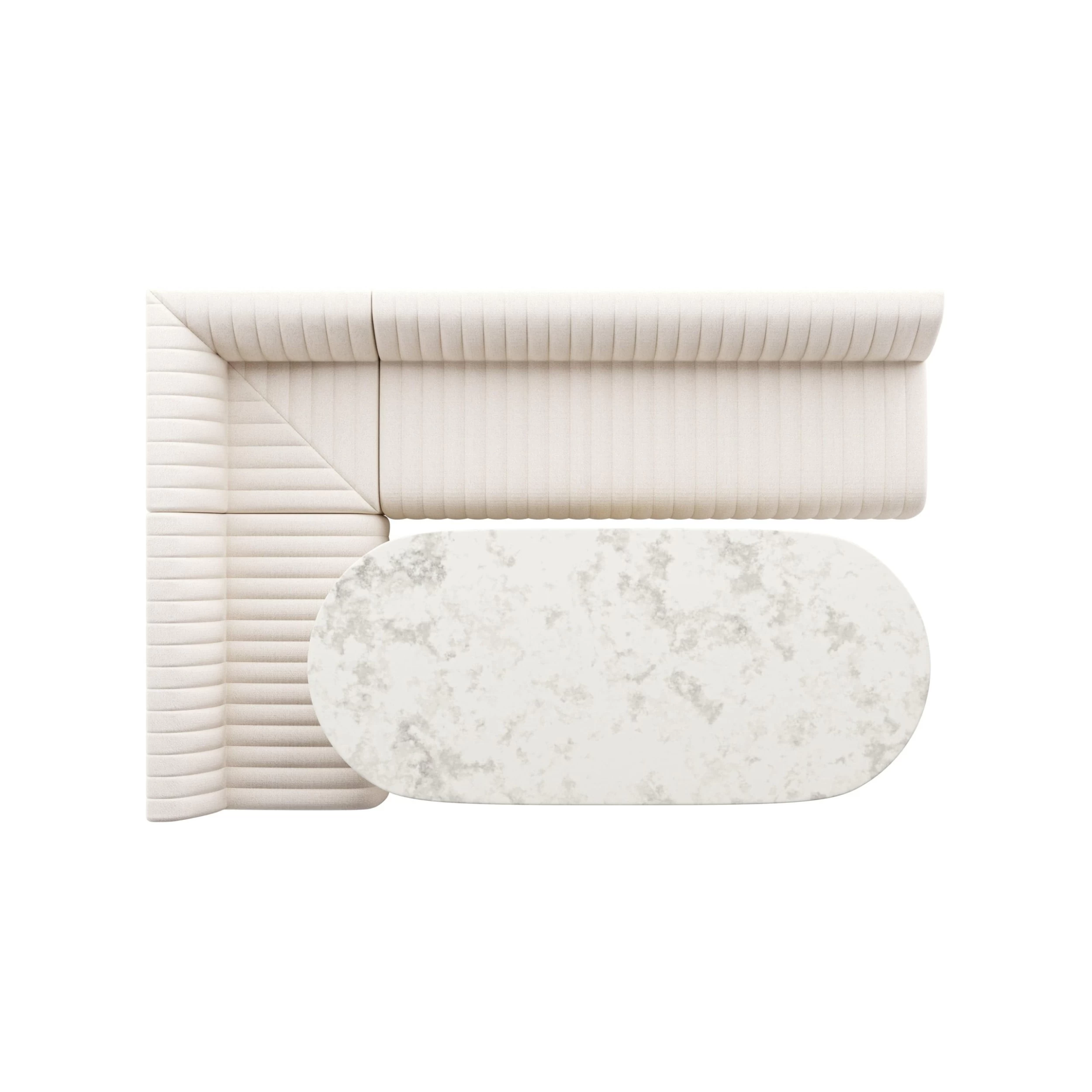 Aleodor Dining Banquette L Shape 100" 4 Aleodor Dining Banquette L Shape 100" - Image 2