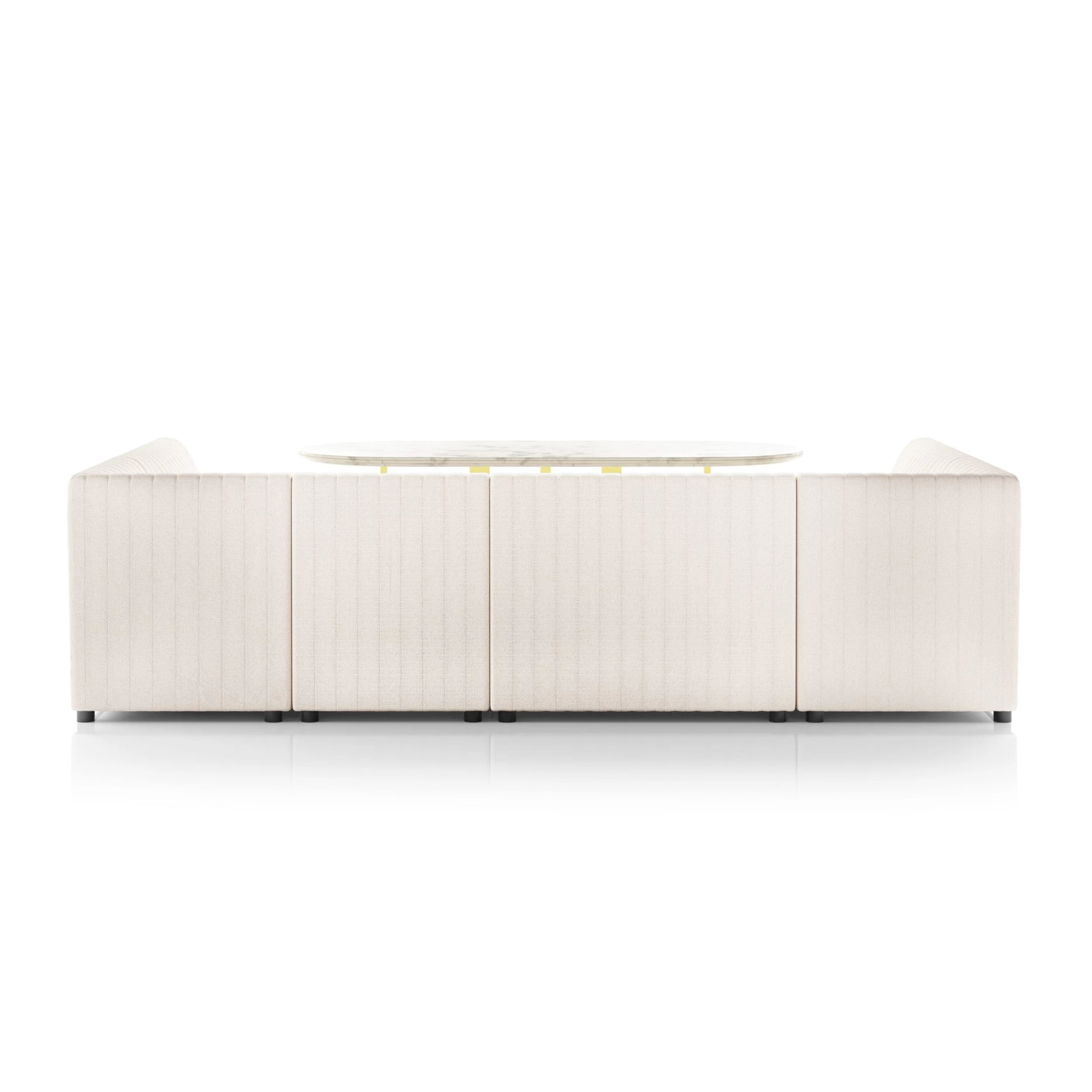 Aleodor Dining Banquette U Shape 119.5 7 Aleodor Dining Banquette U Shape 119.5 - Image 5