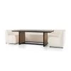 Aleodor Dining Banquette U Shape 130" -Professional Furniture And Kitchen Supplies Store 231705 001 PRM 1