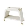 Global Views Baxter Bar Cart - White 2 Global Views Baxter Bar Cart - White -Professional Furniture And Kitchen Supplies Store 76008