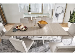 Bero Dining Table - Pumice -Professional Furniture And Kitchen Supplies Store 964755 OVERHEAD vm 002