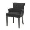 Eichholtz Key Largo Dining Chair With Arms - Black 1 Eichholtz Key Largo Dining Chair With Arms - Black -Professional Furniture And Kitchen Supplies Store A107635 0