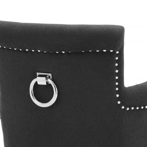 Eichholtz Key Largo Dining Chair With Arms - Black 6 Eichholtz Key Largo Dining Chair With Arms - Black - Image 4