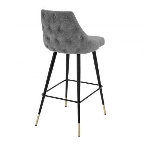 Eichholtz Cedro Bar Stool - Gray 6 Eichholtz Cedro Bar Stool - Gray - Image 4
