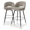 Eichholtz Cliff Bar Stool Set Of 2 - Beige & Gray -Professional Furniture And Kitchen Supplies Store A113711 0 1 1