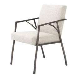 Eichholtz Antico Dining Chair - Beige & Bronze -Professional Furniture And Kitchen Supplies Store A114230 4 1 1