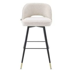 Eichholtz Cliff Bar Stool Set Of 2 - Ivory -Professional Furniture And Kitchen Supplies Store A114648 3 1 1