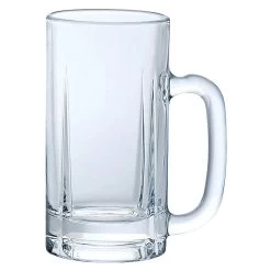 ADERIA Lute Soda-Lime Glass Beer Mug Set Of 3
