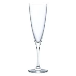 ADERIA Soda-Lime Glass Flute Beer Glass 170ml Set Of 3