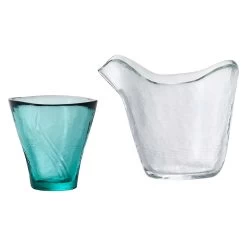 ADERIA Tsugaru Vidro Heat-Resistant Glass Sakeware Set