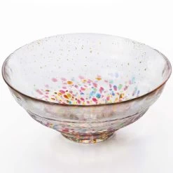 ADERIA Tsugaru Vidro Soda-Lime Glass Gold Leaf Paint Bowl 13 ADERIA Tsugaru Vidro Soda-Lime Glass Gold Leaf Paint Bowl -Professional Furniture And Kitchen Supplies Store ADERIATsugaruVidroSoda LimeGlassBowlwithGoldLeafPaint 3