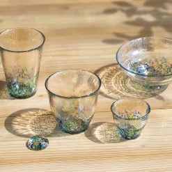 ADERIA Tsugaru Vidro Soda-Lime Glass Gold Leaf Paint Guinomi Sake Cup -Professional Furniture And Kitchen Supplies Store ADERIATsugaruVidroSoda LimeGlassGoldLeafPaintGuinomiSakeCup 3