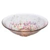 ADERIA Tsugaru Vidro Soda-Lime Glass Gold Leaf Paint Shallow Bowl -Professional Furniture And Kitchen Supplies Store ADERIATsugaruVidroSoda LimeGlassGoldLeafPaintShallowBowl 1