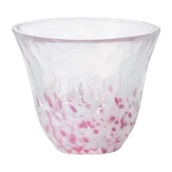 ADERIA Tsugaru Vidro Soda-Lime Glass Sakura Sake Cup