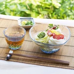 ADERIA Tsugaru Vidro Soda-Lime Glass Floral Medium Bowl -Professional Furniture And Kitchen Supplies Store ADERIATsugaruVidroSoda LimeGlassTsugaruFloralMediumBowl 4