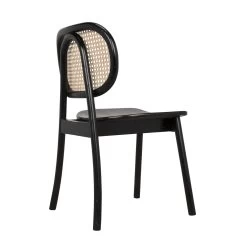 Avram Chair - Charcoal Black With Caning -Professional Furniture And Kitchen Supplies Store AE 200CHB 11