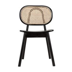 Avram Chair - Charcoal Black With Caning -Professional Furniture And Kitchen Supplies Store AE 200CHB 2