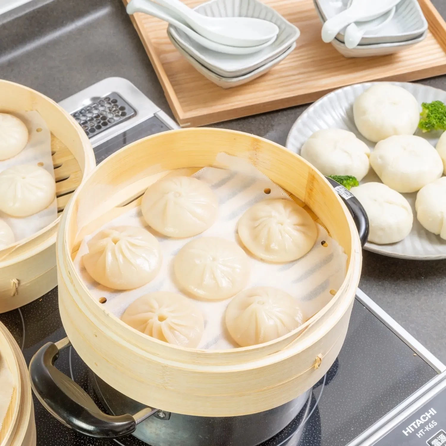 EBM Bamboo Steamer 6 EBM Bamboo Steamer - Image 4